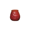 FancyHeat Victorian Filled Glass Candles - Red