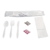 GENERAL LINERS Wrapped Cutlery Kit - Black