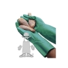 Safety Zone Green Nitrile Gloves - Medium Size, BX