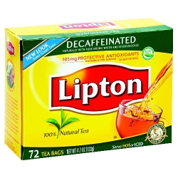 Lipton Lipton® Tea Bags and Hot Cider - Decaffeinated