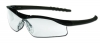MCR Safety Dallas™ Plus Glasses - Black Clear