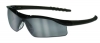 MCR Safety Dallas™ Plus Glasses - Black Clear/Anti-Fog