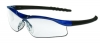 MCR Safety Dallas™ Plus Glasses - Blue Metallic Clear/Anti-Fog