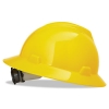  MSA V-Gard® Hard Hats - Yellow, Non-slotted