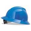  MSA V-Gard® Hard Hats - Blue, Non-slotted