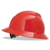  MSA V-Gard® Hard Hats - Red, Non-slotted