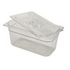 RUBBERMAID Cold Food Pan - 6" High, 1/3 Size