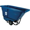 RUBBERMAID Bulk Recycling Tilt Truck - Blue