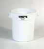 RUBBERMAID Brute® Round Container - 10-Gallon, White