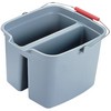 RUBBERMAID Brute® Plastic Buckets - Gray
