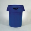 RUBBERMAID Brute® Round Container - 44-Gallon, Blue