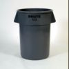 RUBBERMAID Brute® Round Container - 44-Gallon, Gray