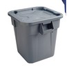 RUBBERMAID 40-Gallon Brute® Square Container - Gray