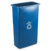 RUBBERMAID Slim Jim® Recycling Containers - Blue