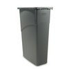 RUBBERMAID Slim Jim® Rectangular Waste Container - Beige