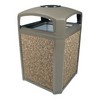 RUBBERMAID Dome Top 50 Gl Containers - Sable