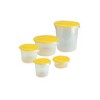 RUBBERMAID Round Storage Container Lid - Yellow
