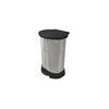 RUBBERMAID Defenders® Heavy-Duty Step Can for Infectious Waste - Stainless Steel/Black