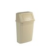 RUBBERMAID Slim Jim® Wall-Mount Container - Beige