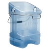 RUBBERMAID Ice Tote with Bin Hook Adapter - Safe Ice Handling System
