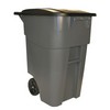 RUBBERMAID 50-Gallon Brute® Rollout Container - Gray