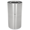RUBBERMAID Atrium® Round Open Top Receptacle - 35 Gallons