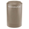 RUBBERMAID Designer Line™ Silhouette Paper Recycling Container - 26 Gal.