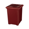 RUBBERMAID Tuscany Collection™ Square Design Waste Receptacle - 34 Gal.