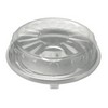 HANDI-FOIL Clear Plastic Dome Lid for Round Serving Aluminum Trays - 16" Size
