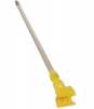 RUBBERMAID Gripper® Clamp Style Wet Mop Handle - Yellow/Gray Handle