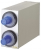 SAN JAMAR  EZ-Fit® Stainless Steel Beverage Dispenser Cabinet - w/ 2 Slot (C2410C )