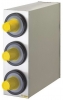 SAN JAMAR  EZ-Fit® Stainless Steel Beverage Dispenser Cabinet - w/ 3 Slot (C2410C )