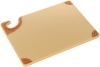 SAN JAMAR  Saf-T-Grip® Cutting Board - 9" x 12" x .37", Brown
