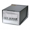 SAN JAMAR  Countertop Fullfold Napkin Dispenser - Clear/Black