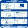 SAN JAMAR  Hand Washing Station Smart Chart - 