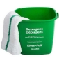 SAN JAMAR  Kleen-Pail® Sanitizing Pail - Green, 3 Qt.