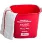 SAN JAMAR  Kleen-Pail® Sanitizing Pail - Red, 3 Qt.