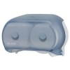 SAN JAMAR  Versatwin® Classic w/Bio Pruf Standard Bath Tissue Dispenser - Arctic Blue