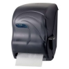 SAN JAMAR  Lever Oceans® Roll Towel Dispenser w/Auto Transfer - Black Pearl