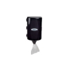 SAN JAMAR  Adjustable Mini Centerpull Roll Towel Dispenser - Black Pearl