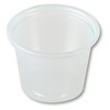 SOLO CUP Plastic Souffle/Portion Cups - 1-OZ