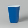 SOLO CUP Plastic Party Cold Cups - Blue