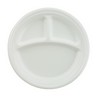 SOLO CUP Centerpiece® Foam Dinnerware - 9" dia with 3-Compartment Plate