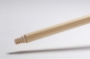 SSS 60" Threaded Wood Brush Handle - 12/CS.