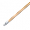 SSS Dura-Thread Metal Tip Wood Brush Handle - 60"