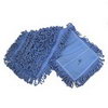 SSS NexGen 18" Blue Microfiber Looped End Dust Mop Pad - 12/CS