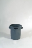 SSS Rubbermaid BRUTE® Container w/o Lid - Gray, 10 gal.