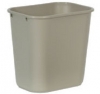 SSS RUBBERMAID Wastebasket, Medium - Grey, 28 1/8" qt