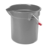 SSS RUBBERMAID Brute Bucket, Round - Red, 10 qt