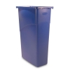 SSS Rubbermaid Slim Jim Waste Container w/ Handle - 